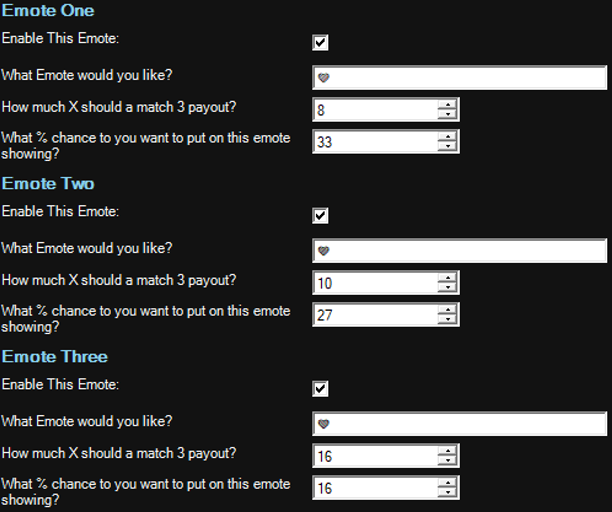 Currency Game Slots Example 2